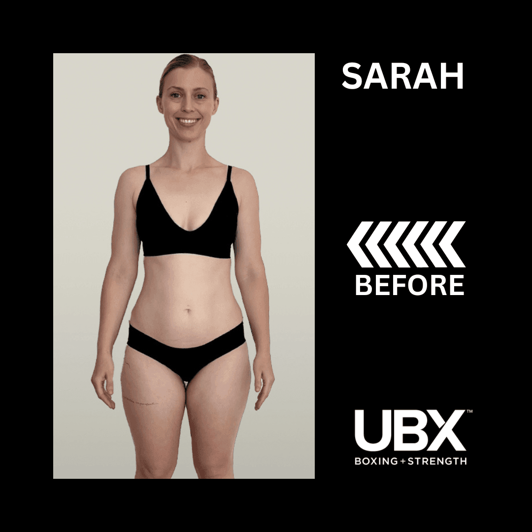 Sarah before her structured training at UBX