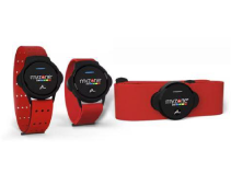 MyZone heart rate belt for tracking training intensity
